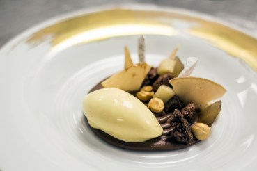 1 Chocolate, azafran y manzana